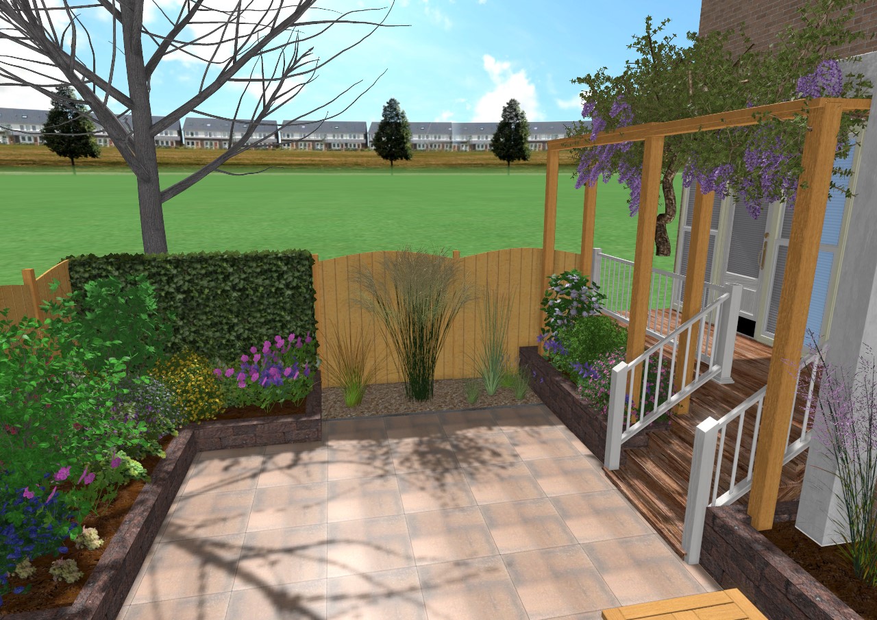 tuinontwerp 3D